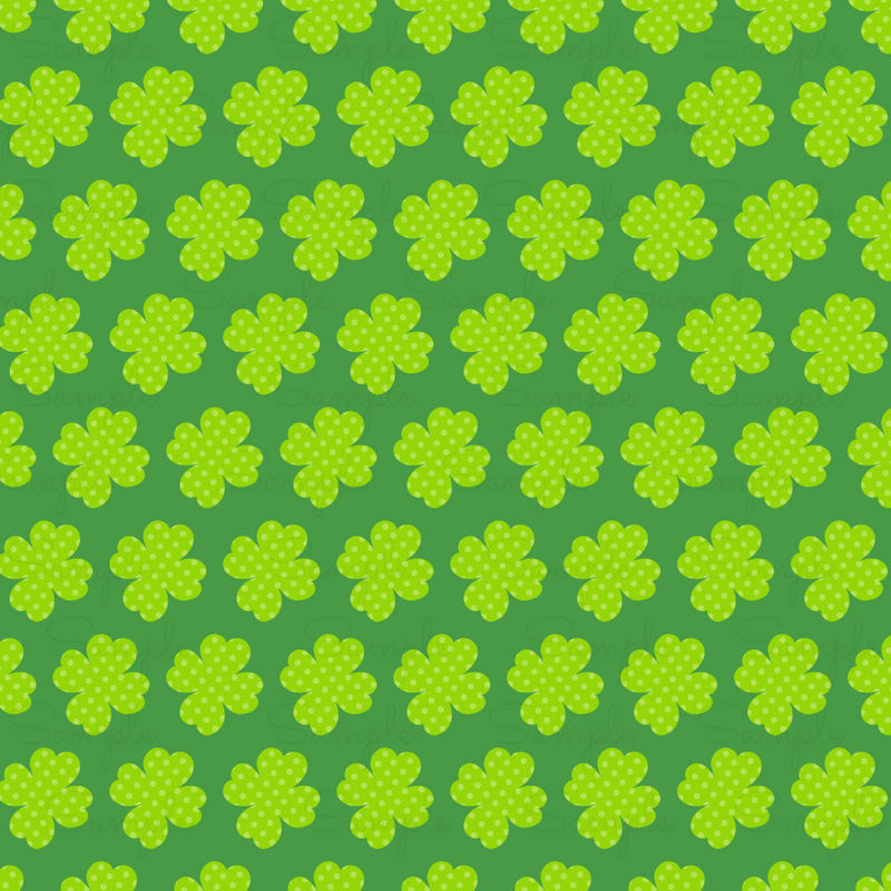 St. Patrick's Day Pattern Vinyl PS847-12