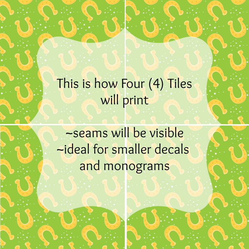 St. Patrick's Day Pattern Vinyl PS847-4
