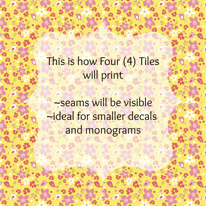 Summer Song Pattern Vinyl BR189-4