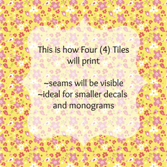 Summer Song Pattern Vinyl BR189-4