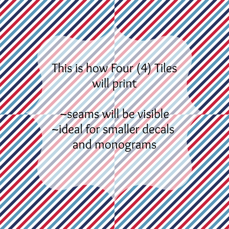 4th of July Pattern Vinyl EB7-1
