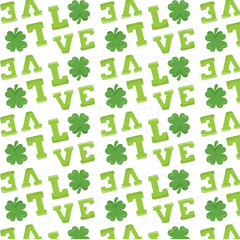 St. Patrick's Day Pattern Vinyl PS699-6