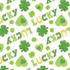 St. Patrick's Day Pattern Vinyl PS699-6