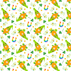 St. Patrick's Day Pattern Vinyl PS699-6