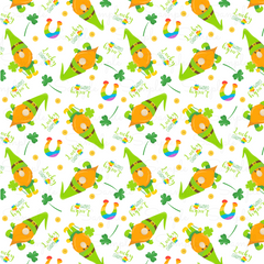 St. Patrick's Day Pattern Vinyl PS847-12