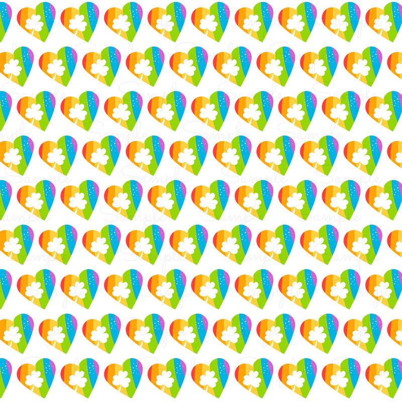 St. Patrick's Day Pattern Vinyl PS699-6