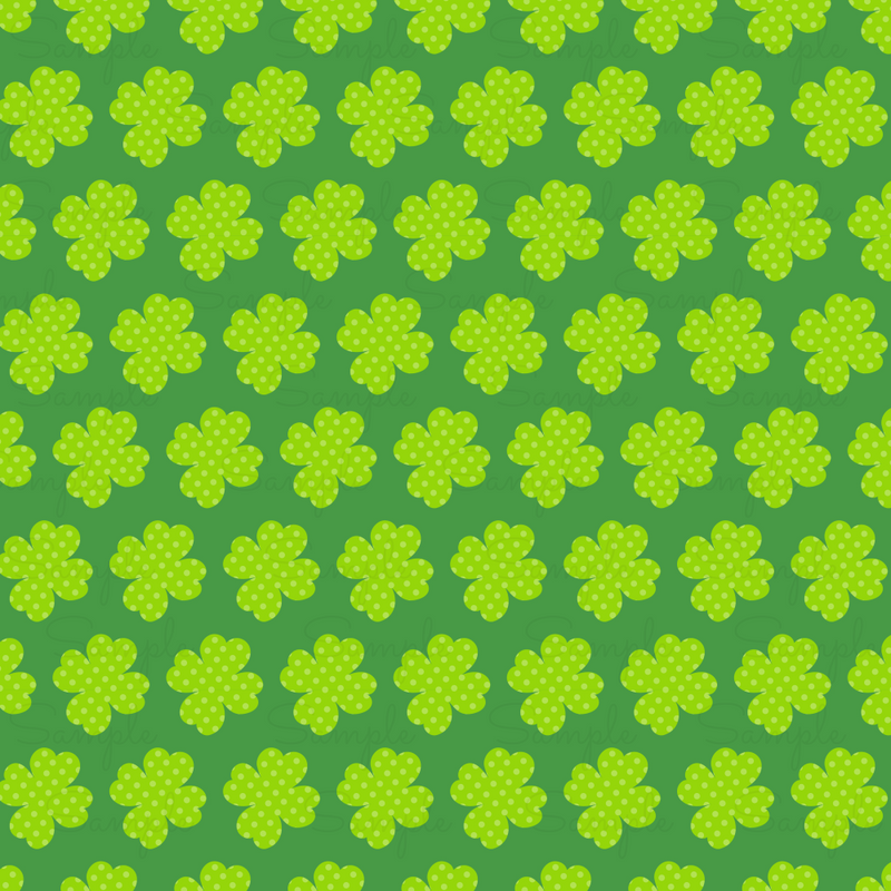 St. Patrick's Day Pattern Vinyl PS699-6