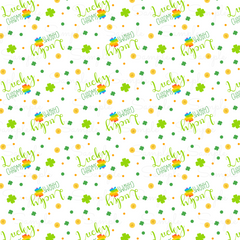 St. Patrick's Day Pattern Vinyl PS699-6