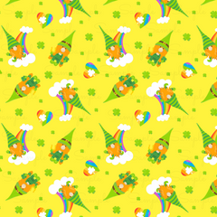 St. Patrick's Day Pattern Vinyl PS699-6