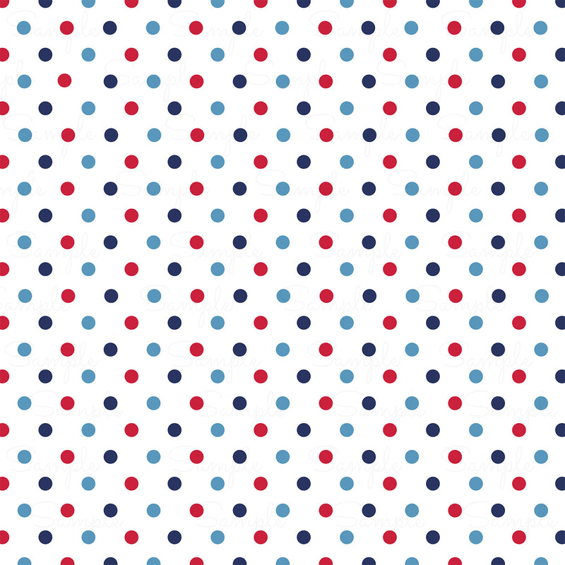 4th of July Pattern Vinyl 4OJ-10