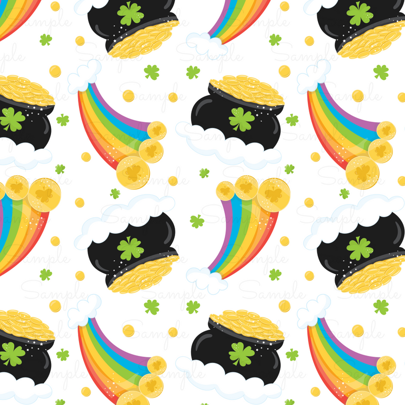 St. Patrick's Day Pattern Vinyl PS698-6