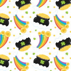 St. Patrick's Day Pattern Vinyl PS698-6
