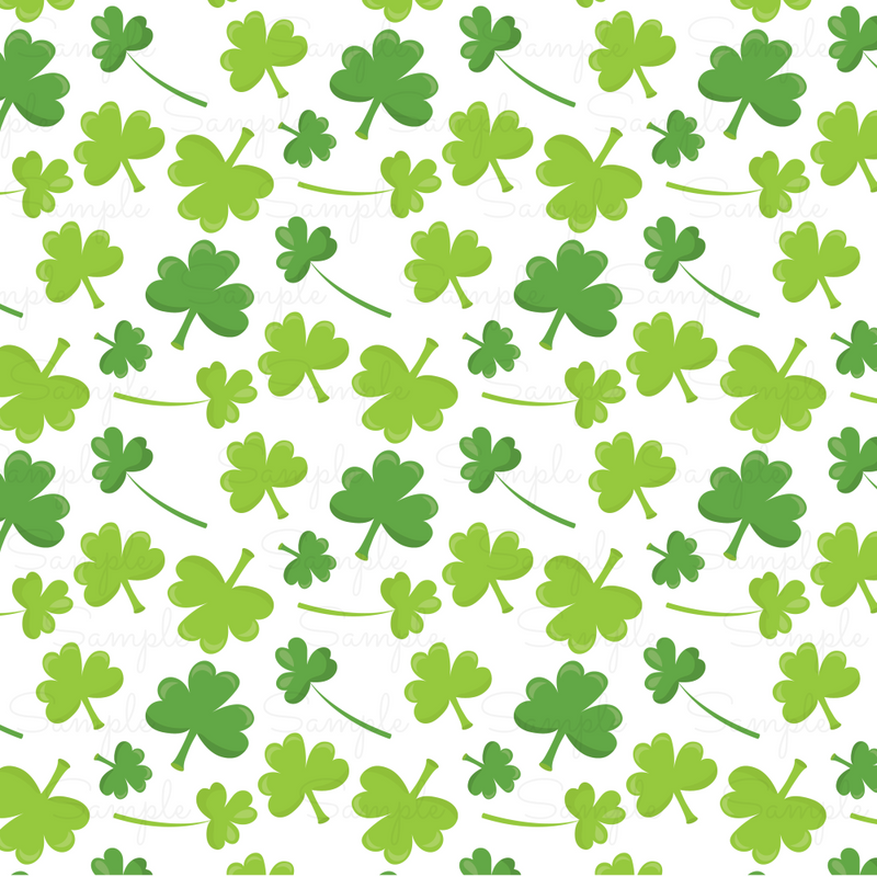 St. Patrick's Day Pattern Vinyl PS698-6