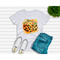 Leopard Pumpkin. Ready to Press Transfer. RC-11