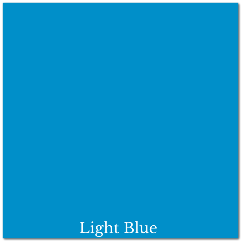 12"x12" Oracal 651 Adhesive Vinyl - Light Blue