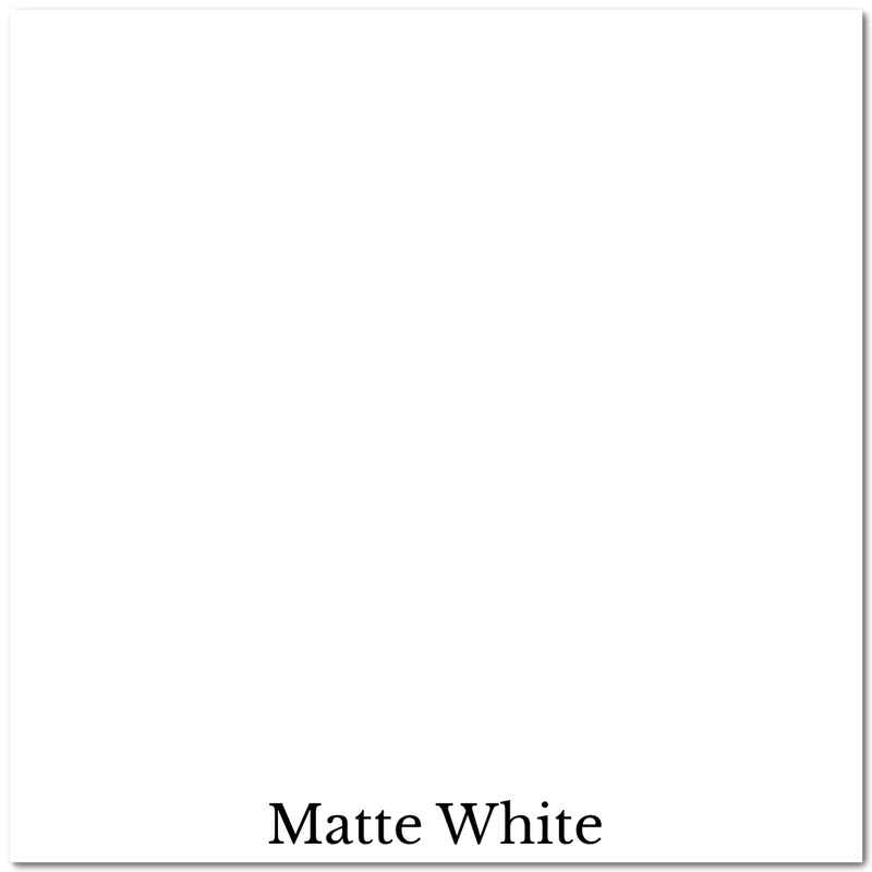 Matte White ORACAL 651 Adhesive Vinyl Sheets