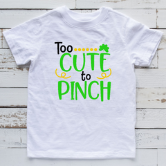Too Cute to Pinch Ready to Press Transfer