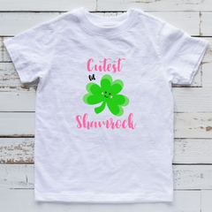 Cutest Lil Shamrock Ready to Press Transfer