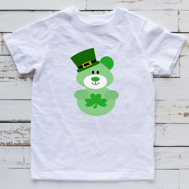 Shamrock Bear Ready to Press Transfer