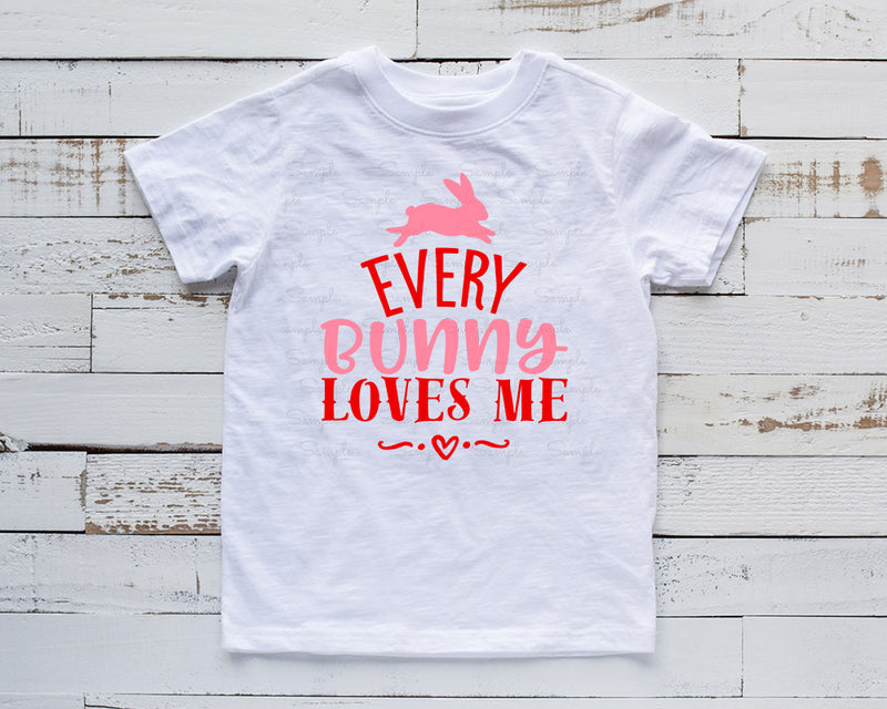 Every Bunny Loves Me Ready to Press Transfer