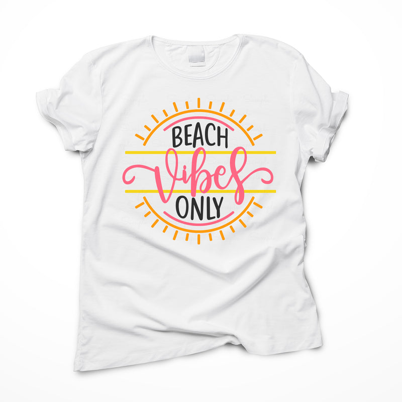 Beach Vibes Only Ready to Press Transfer