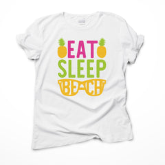 Eat Sleep Beach Ready to Press Transfer