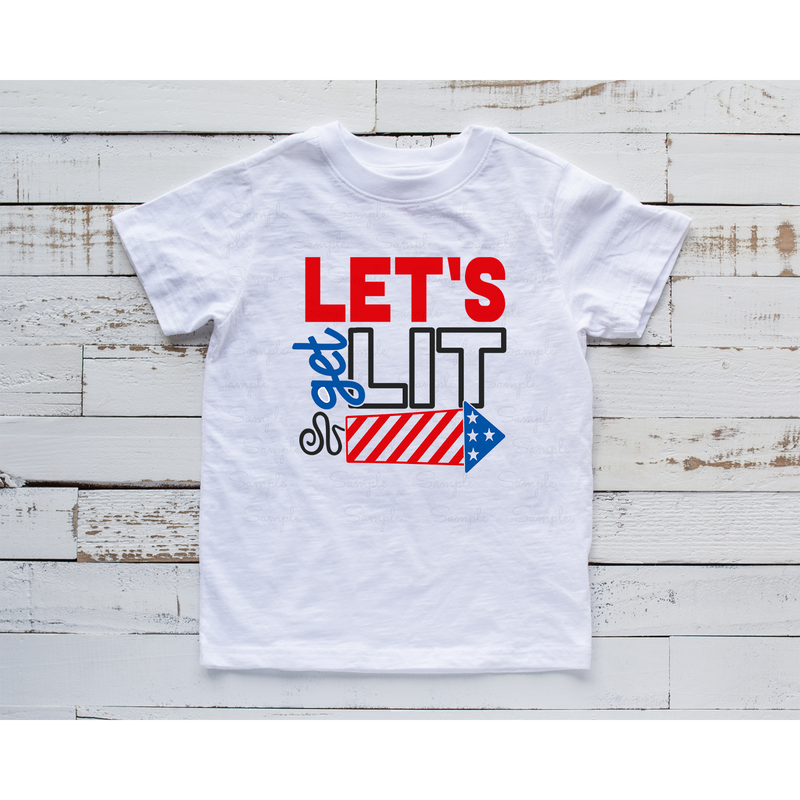 Let's Get Lit Ready to Press Transfer