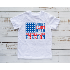 Sorry, I Can't Hear Your From All This Freedom Ready to Press Transfer
