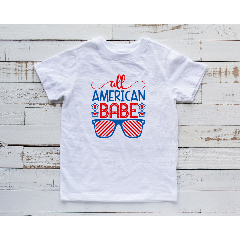 All American Babe Ready to Press Transfer