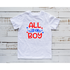 All American Boy Ready to Press Transfer VK743