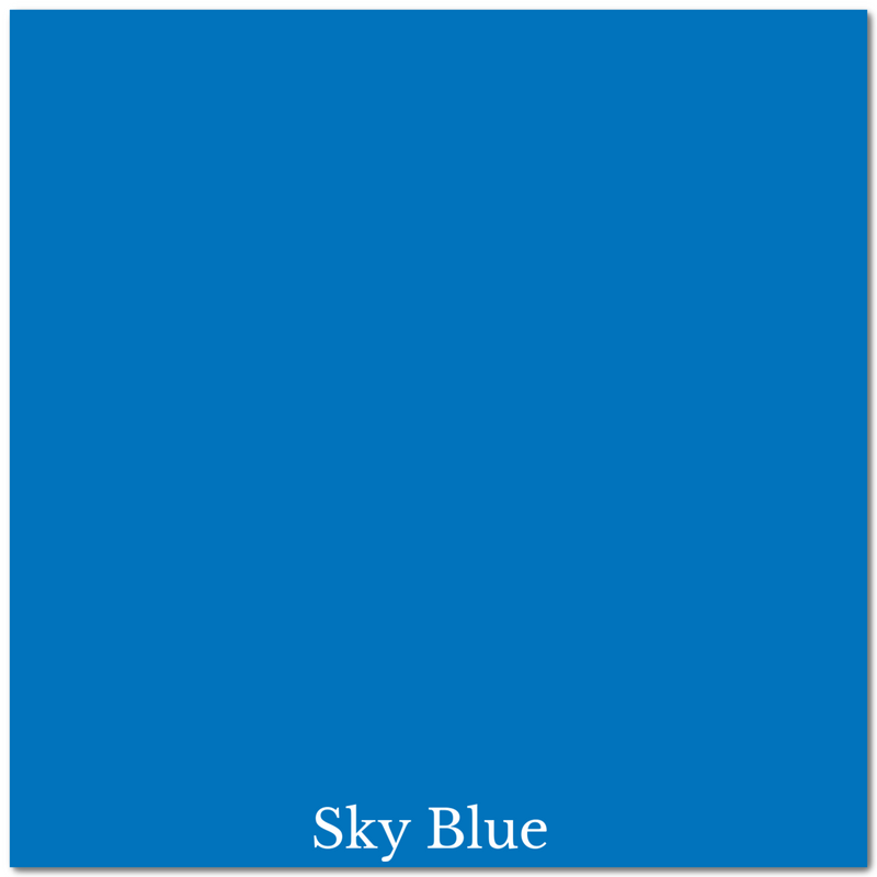 12"x12" Oracal 651 Adhesive Vinyl - Sky Blue